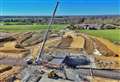 New road bridge placed as £46.9 million bypass project continues to take shape